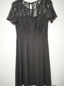 simply be black lace dress
