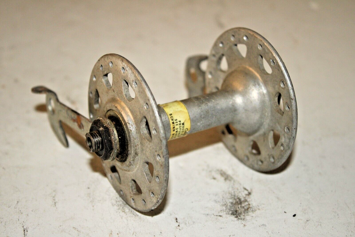 Schwinn Approved 08-80 Vintage Front Bike Hub Silver 36H 96mm Fast