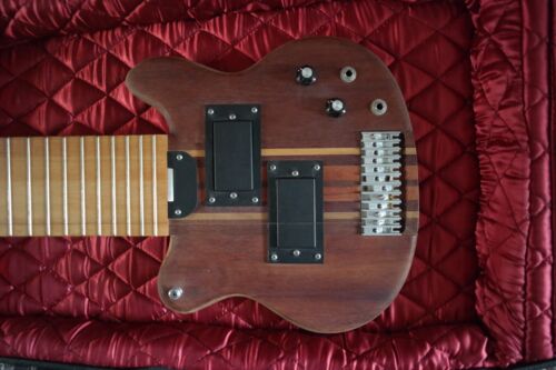 12 String Guitar Rare Megatar Style Music Gig Coffin Case Band Gift Studio Spare - Picture 2 of 17