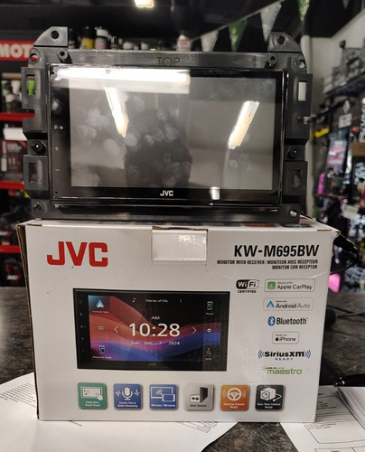 kw-m695bw JVC RADIO