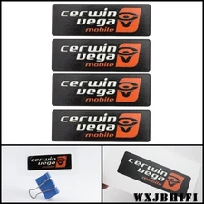 Cerwin Vega Mobile CV waterproof Sticker logo badge 78mm(3.07")X26mm(1.02")