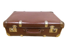 50er 60er Jahre Koffer Boogiekoffer Leder Hartschalenkoffer mid century 50s 60s