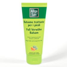 Allga San Balsamo Trattante per Piedi Crema Piedi Secchi Screpolati 100 ml