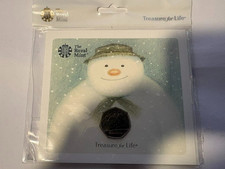2018 The Snowman 50p Fifty Pence Coin