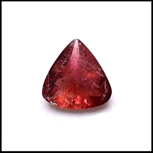 Tormalina rubellite naturale 3,59 CT 11,6 MM pera taglio sfaccettato pietra preziosa non trattata - Foto 4 di 13