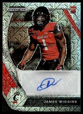2021 Panini Prizm Draft Picks Rookie Mojo Auto James Wiggins 13/25 #DPA-JAW