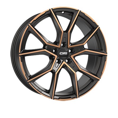 CMS C33 8,0x18 ET46 Diamond Black Copper Alufelge