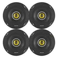 Kicker CSC44 4" 150 Watt Max Power 4 Ohm 2-Way Car Audio Speakers (Qty 4)
