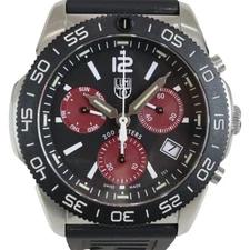Luminox Pacific Diver Chronograph 3155.1 Quartz Date SS Rubber Men's Used Watch