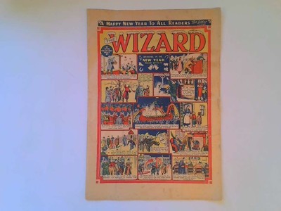 The Wizard Comic. #1298. Dec 30th 1950. New Year Edition. Acceptable.