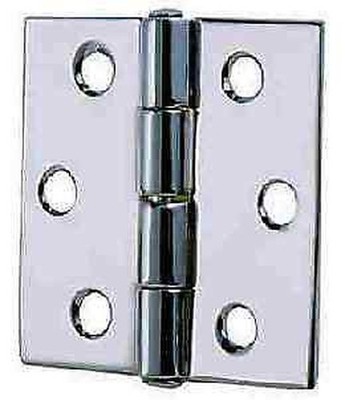 Perko 0949DP4CHR 949 #4 Scharnier Verchromtes Messing 2er Set