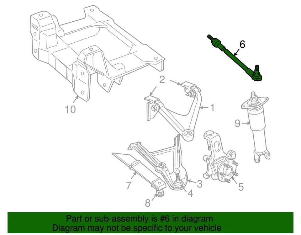 Ajustador de suspensión trasera genuino enlace extremo exterior 88955488 Foto 3 de 3