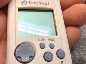OEM Sega Dreamcast Visual Memory Unit VMU [MK-50120] *CIB - TESTED - NEEDS BATT*