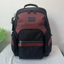 Tumi Alpha Bravo Navigation Men's Backpack Red New