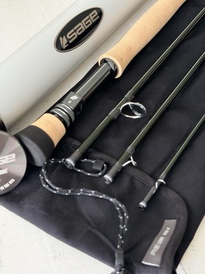 **BEAUTIFUL**   SAGE R8 Core 9wt. 9 ft~4Pc FlyRod!!  ~LEGENDARY~ 