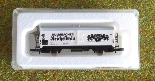 märklin mini-club  Gedeckter Güterwagen, Kulmbacher  (8604 ?) | Zustand: Gebraucht