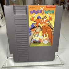 North and South Nintendo Entertainment 1990 Game NES Authentic Tested