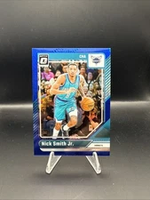 Nick Smith Jr. - 2024-25 Panini Donruss Optic Blue Hyper /175 Hornets