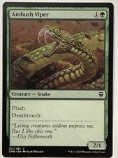 MTG TCG - Ambush Viper 213/361 Commander Legends   - NM (Free Shipping $5+)