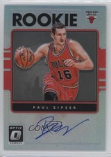 2016 Donruss Optic Rookie Signatures Holo Silver Prizm Paul Zipser #14 Auto 1u6