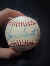 Ron Santo #10 Signed Baseball ( Read Description)