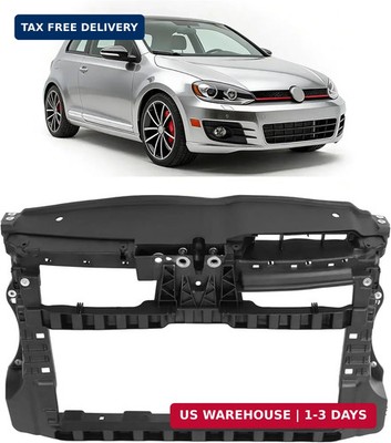 ALMULOO Radiator Support Assembly Compatible with 2010-2014 Volkswagen Jetta GTI