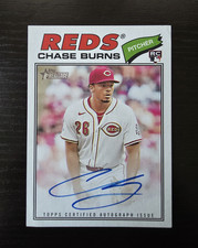2026 Topps Heritage Chase Burns On Card Auto ROA-CBU *Read*