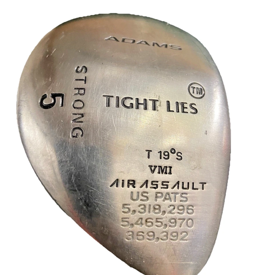 Adams Tight Lies Strong 5 Wood 19* SuperShaft Stiff Graphite 42" RH New Mid Grip - Image 2 of 4