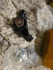 Engine Aluminum Water Pump w/Thermostat Kit Compatible with BMW 320i/ 323i/...