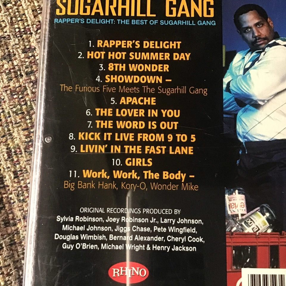 RAPPER’S DELIGHT…THE BEST OF SUGARHILL GANG 1996 OOP CD 11TRX RHINO PRINT  - Image 4 of 4