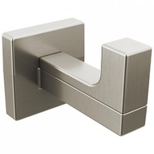 Delta Faucet 693422-NK Robe Hook 1-3/4" Luxe Nickel Metal Wall Mount