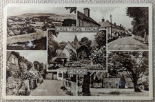 Findon Village Multiview / Landmarks, Arun, West Sussex, Frith's Postcard 1953