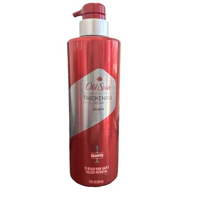 Old Spice Thickening Shampoo With Biotin 17.9 Fl oz