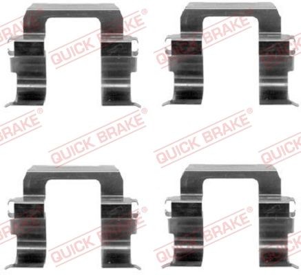 Quick Brake ZubehöRsatz, Scheibenbremsbelag 109-1259 Passend FüR Subaru-image