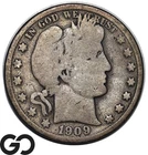 1909-O Barber Half Dollar