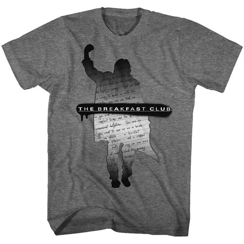 Breakfast Club Silhouette Note Movie Shirt