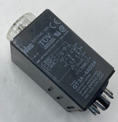 IDEC GT3A-4AD24 ELECTRONIC TIMER 5A 240C AC/DC