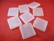 8 OFFICIAL Sega Game Gear Plastic Game Case Dust Cover Protector Slip ORIGINAL