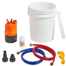 Uimoso Tankless Water Heater Flushing Descaling Kit Descaler w/ Pump 5 gal 1/3hp