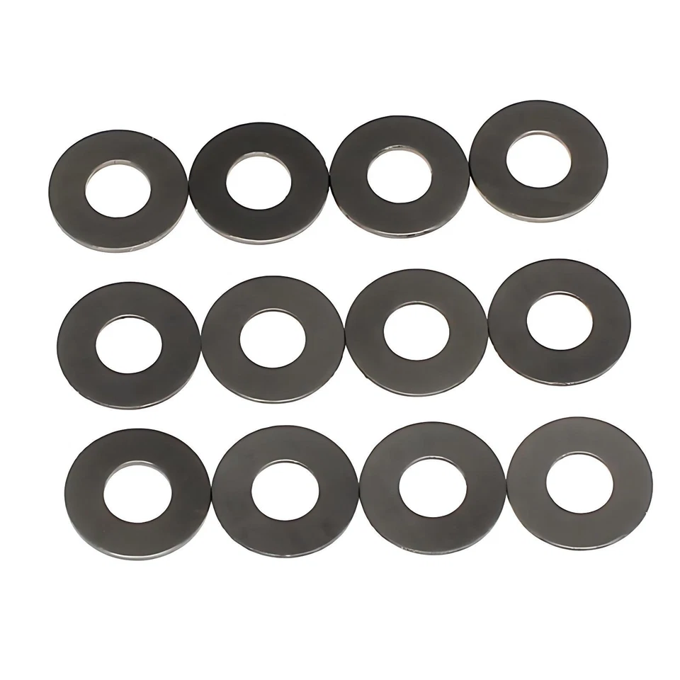 Unterlegscheiben DIN125 Kunststoff Schwarz M2 M3 M4 Bis M22 Polyamid U-Scheibe - Bild 3 von 4