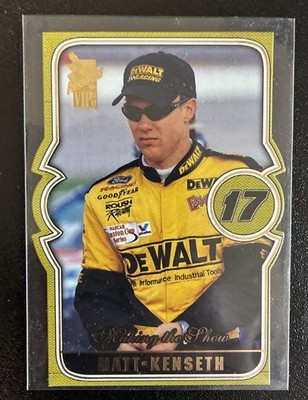 2000 PRESS PASS VIP RACING MAKING THE SHOW MATT KENSETH DIE-CUT #MS13