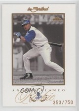 2004 Fleer inScribed 353/750 Andres Blanco #92 0t2