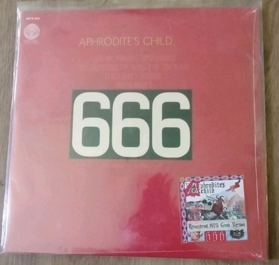 Aphrodite's Child 666 2x Vinyl Album (UK IMPORT) Lp GREEK Version. Diff Solos 