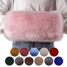 Faux Fur Hand Muff Hand Warmer Warm Gloves Fluffy Winter Gloves Accessories New
