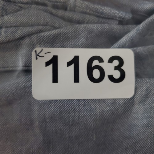 Athleta Hose Damen 4 blau Cabo Leinen weites Bein Gummibund Reißverschlusstaschen Beachy - Bild 14 von 14