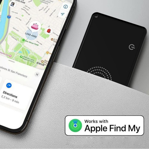 1 PC Wireless Charging Smart Card Tracker Wallet Tracker Works For Apple Find My - Picture 13 of 21