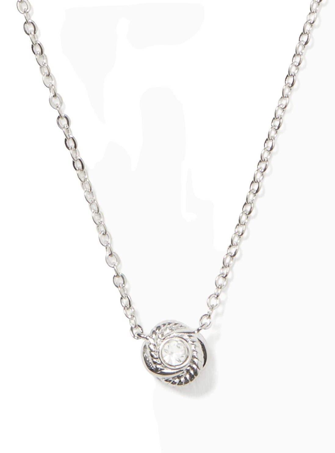 Kate Spade New York rodio Collares y colgantes De moda