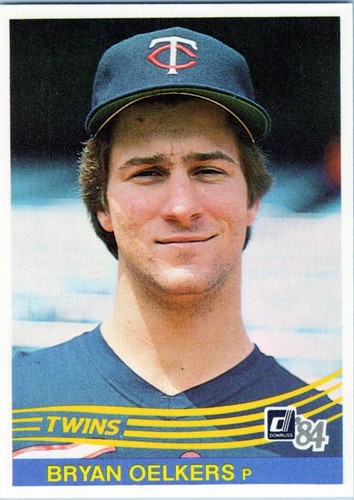 1984 Donruss #486 Bryan Oelkers Minnesota Twins