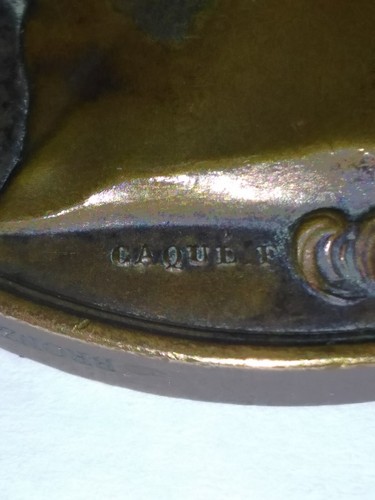Bronze Medal Antoine Laurent Lavoisier 1743 - 1794 Chemist Art Sculpture - Picture 6 of 6