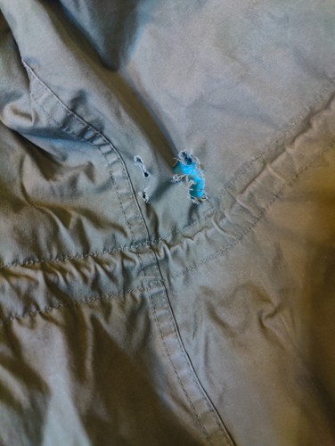 Vintage 1960s US Army M-51 Field Jacket XL Sergeant 1st Class & Unit Patches - Picture 8 of 18